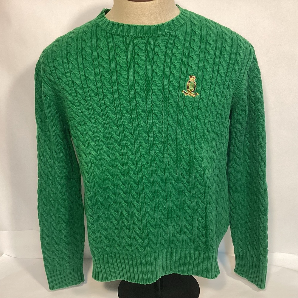 Lauren Ralph Lauren Green Crewneck Sweater